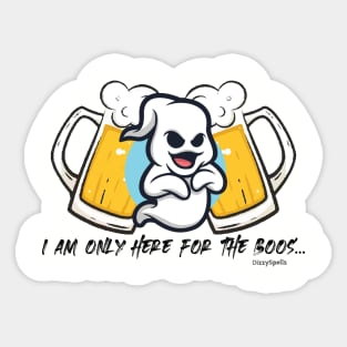 For the Boos! Sticker